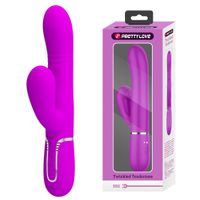 Pretty Love - Mariana Purple, 7 Vibration Functions 7 Thrusting Settings,