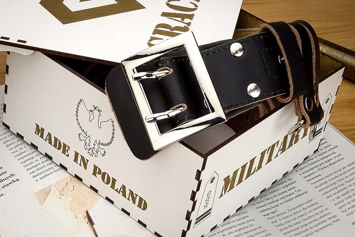 Pasek Męski Szeroki Pas wojskowy Gracio + GRATIS zdjęcie 12