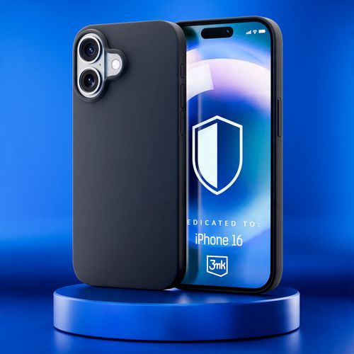 Etui na Apple iPhone 16 - 3mk HARDY Silicone MagCase Graphite na Arena.pl