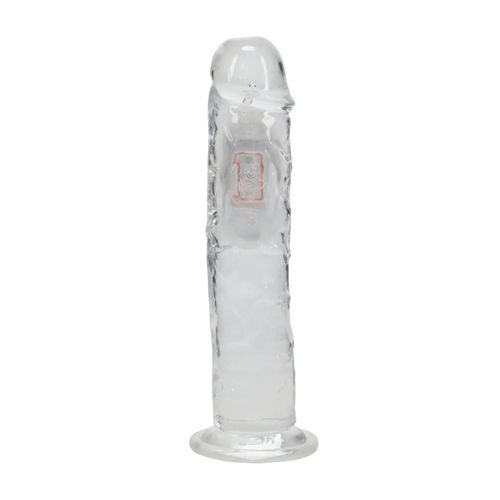Led Vibrating Straight Cock - 20 Cm - Transparent na Arena.pl