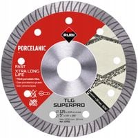 TARCZA DIAMENTOWA DO GRESU Z OBRZEŻEM TURBO - TLG SUPERPRO 41901 RUBI