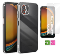 Etui silikonowe do SAMSUNG GALAXY XCOVER 7 PRO case 2mm + szkło na ekran