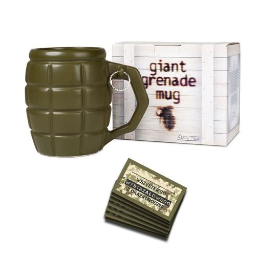 Gigantyczny Kubek Granat Zielony na Dzień Ojca na Arena.pl