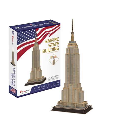 Puzzle 3D Empire State Building 54 Elementy na Arena.pl