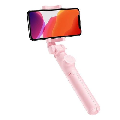 Baseus Lovely Bluetooth Folding Bracket Selfie Stick Coral Pink na Arena.pl