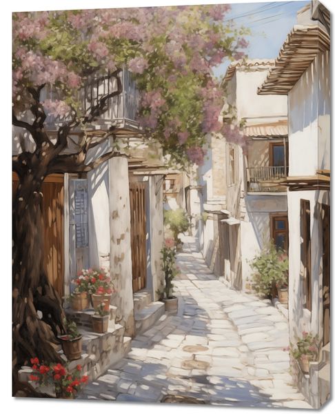Obraz 70x90cm Urok Starego Miasta zdjęcie 1