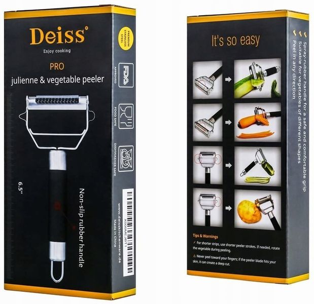 Deiss PRO Obieraczka do warzyw i owoców zdjęcie 3