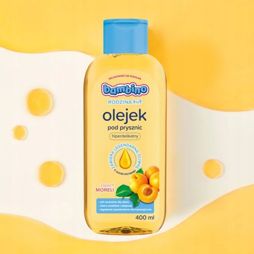 BAMBINO Rodzina Olejek do kąpieli Morela 400 ml na Arena.pl