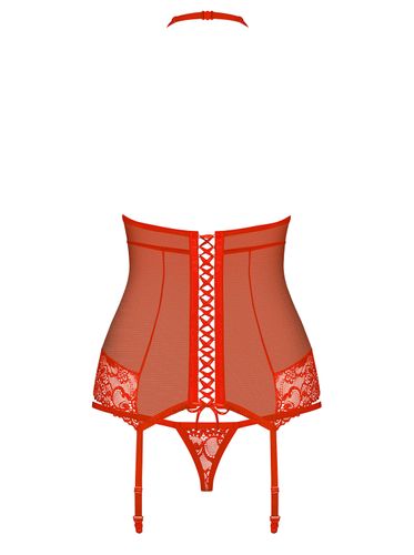 bielizna 838 cor 3 gorset i stringi  s/m na Arena.pl