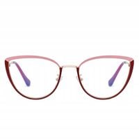 OKULARY ZERÓWKI Z FILTREM BLUE LIGHT DO KOMPUTERA OCHRONNE DAMSKIE KOCIE +