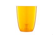 Doniczka do storczyków "Mia" 1,2 L [pomarańczowy]