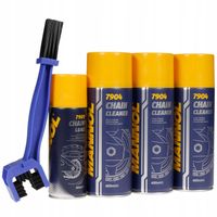 Zestaw do Łańcucha MANNOL Smar 3xCleaner Szczotka