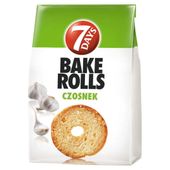 Bake Rolls Chrupiące pieczywo o smaku czosnku 150 g