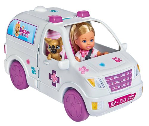SIMBA Ambulans 2w1 Lalka Evi + Akcesoria na Arena.pl