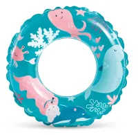 Koło dmuchane z nadrukiem 61 cm INTEX 59242 zwierzęta morskie turkusowe