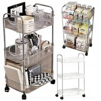 Pomocnik Wózek Kosmetyczny Mobilny Manicure Fryzjerski KÓŁKA