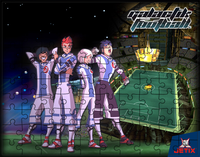 Puzzle tradycyjne Galactik Football