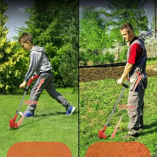 TELESKOPOWA ELEKTRYCZNA BEZPRZEWODOWA PODKASZARKA 650 W MOCNA+2*3000mAh AKU na Arena.pl