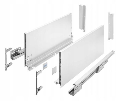 SZUFLADA GTV AXIS PRO 600D1 B. WYSOKA L600 H199 BIAŁA CICHY DOMYK na Arena.pl