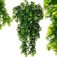 Eukaliptus sztuczny gałązka zwisająca 80cm girlanda roślina wisząca 80 cm