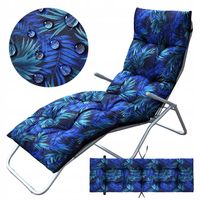 WODOODPORNA PODUSZKA NA LEŻAK OGRODOWY FOTEL PLAŻOWY TURYSTYCZNY GRUBA
