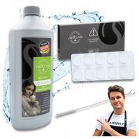 ZESTAW 1x1L Odkamieniacz i Tabletki oczyszczające DO EKSPRESU Wysoka