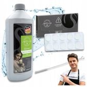 ZESTAW 1x1L Odkamieniacz i Tabletki oczyszczające DO EKSPRESU Wysoka