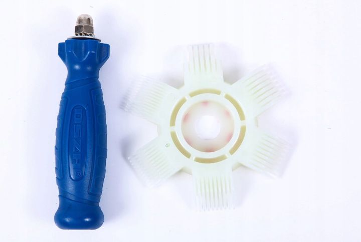 Grzebień do lameli, plastikowy 6 rozstawów CT-351 grzybkowy, do prostowania zdjęcie 1
