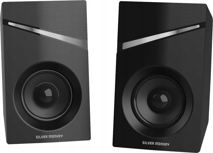 Głośniki komputerowe Silver Monkey SP100 2.0 USB zdjęcie 4