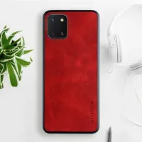 Etui AIORIA Vintage LEATHER do Samsung Galaxy Note 10 Lite czerwony