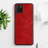 Etui AIORIA Vintage LEATHER do Samsung Galaxy Note 10 Lite czerwony