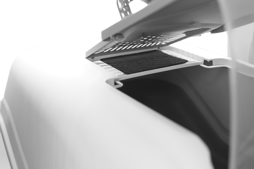 Kuweta duża dla kota z filtrem NETTA MAXI DARK niebieska XL 66x49x50 na Arena.pl