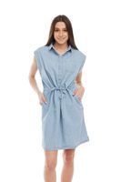 LEE DRESS SKY BLUE L50CTDNR S