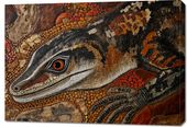 Obraz 100x70cm Oko Jaszczurki