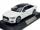 ALLOY CAR AUDI A6 L C8 BIAŁY 1:18 NOWY METALOWY MODEL ŚWIATŁO DŹWIĘK 27,5cm