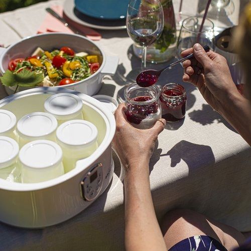 Jogurtownica z termostatem i słoikami 1,3L Browin zdjęcie 9