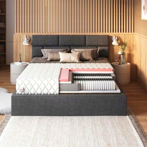 Materac multipocketowy 80 x 200 ZŁOTY MEDAL MATERAC PREMIUM 22 CM wysoki na Arena.pl