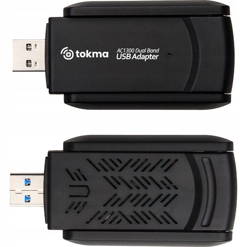 AC1300 ADAPTER KARTA SIECIOWA WiFi Wi-Fi NA USB Z ANTENAMI 1300Mbps 5GHz zdjęcie 2