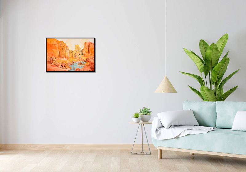 Plakat 66,5x46,5cm Ruiny pod Słońcem zdjęcie 4