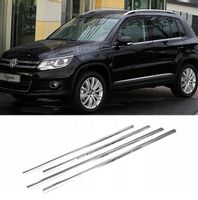 VW TIGUAN - Listwy CHROM OKIENNE BOCZNE DRZWI