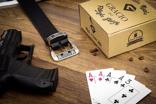 Pasek Męski skórzany czarny do spodni 110 pas na Arena.pl