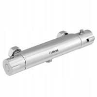 BATERIA TERMOSTATYCZNA PRYSZNICOWA NATRYSKOWA CHROM ŚCIENNA ESTIVA