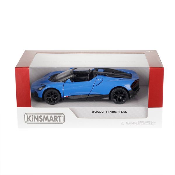 Model 1:36, Bugatti Mistral, niebieski zdjęcie 4