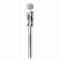 Pilnik obrotowy HM ALU ZYA Ø 10 mm - walcowy | BMM Tools 203001090