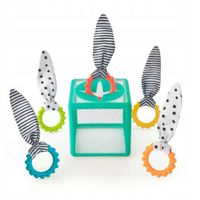 SASSY KOSTKA SENSORYCZNA MONTESSORI MANIPULACYJNA MAGICZNA KOLOROWA SORTER