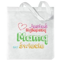 TORBY Z NADRUKIEM DZIEŃ MATKI PREZENT dla MAMY TEŚCIOWEJ WZORY