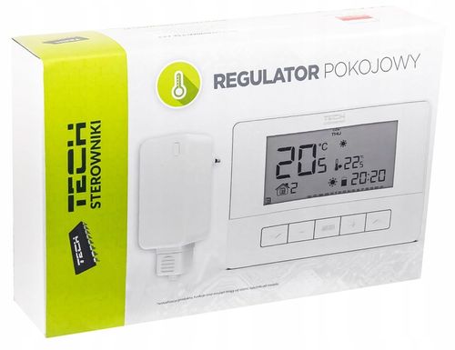 STEROWNIK REGULATOR TERMOSTAT POKOJOWY T-4.2 BEZPRZEWODOWY TYGODNIOWY TECH na Arena.pl