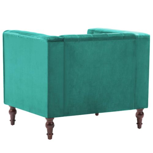 Fotel, zielony, aksamit na Arena.pl