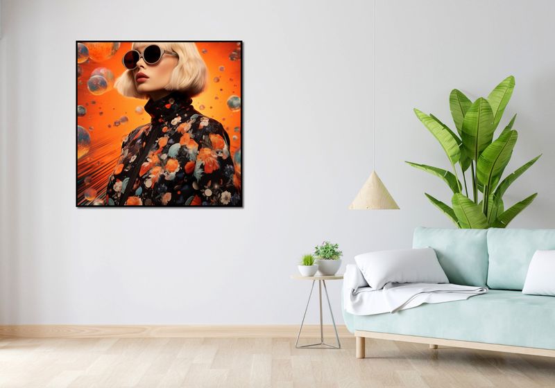 Plakat 100x100cm Słoneczny Akcent zdjęcie 4