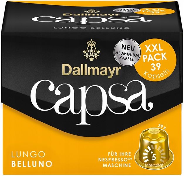 DALLMAYR do NESPRESSO Lungo Belluno 39 XXL sztuk zdjęcie 2